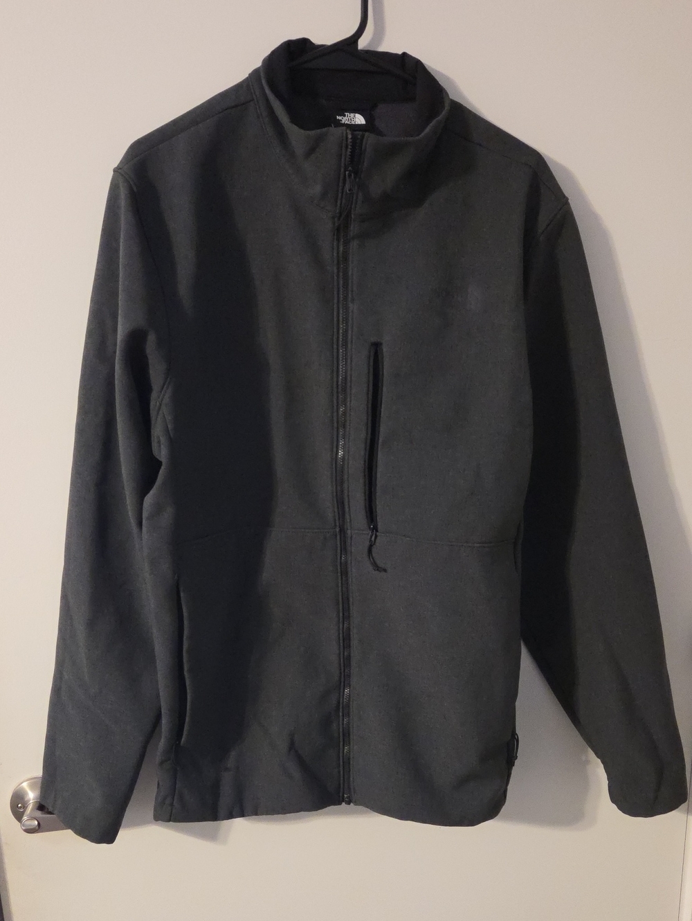 The North Face Men's Black Zip-Up Fleece Jacket